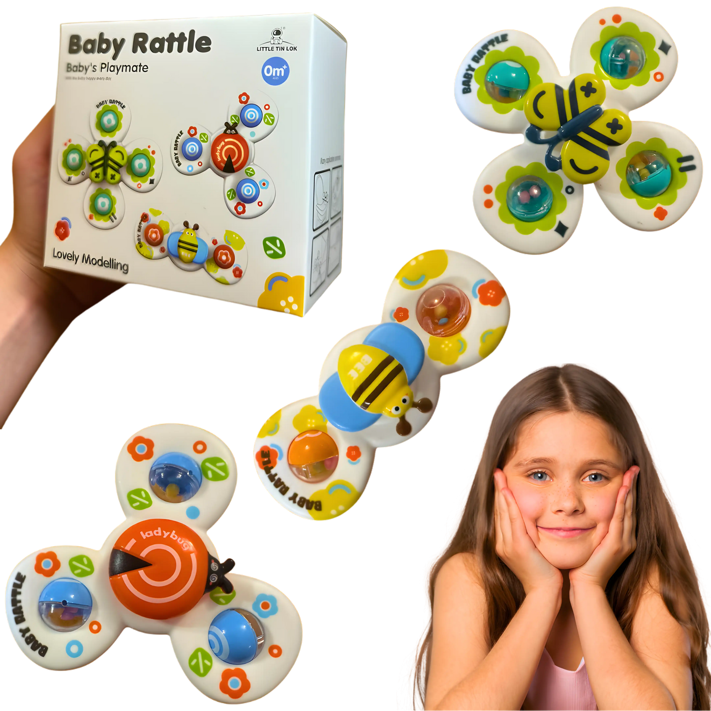 Vesela rotirajuća zvečka