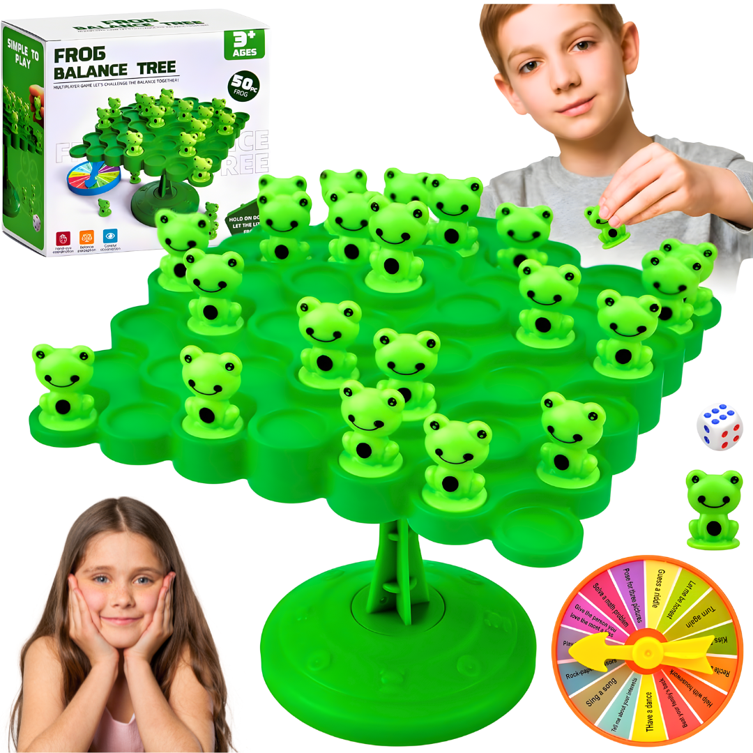 Edukativna igra ravnoteža žabica
