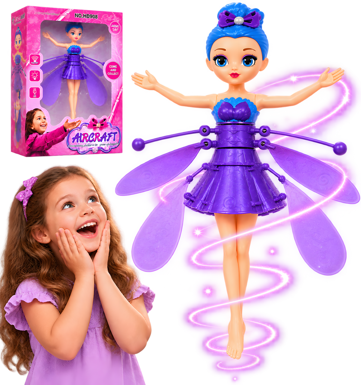 Leteća Vila 3u1 – Poklon Za Male Princeze