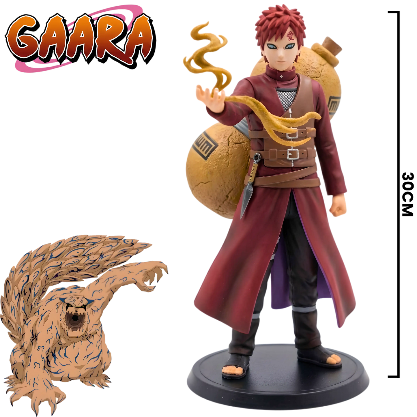 8 Nasumičnih NARUTO figurica - 30cm