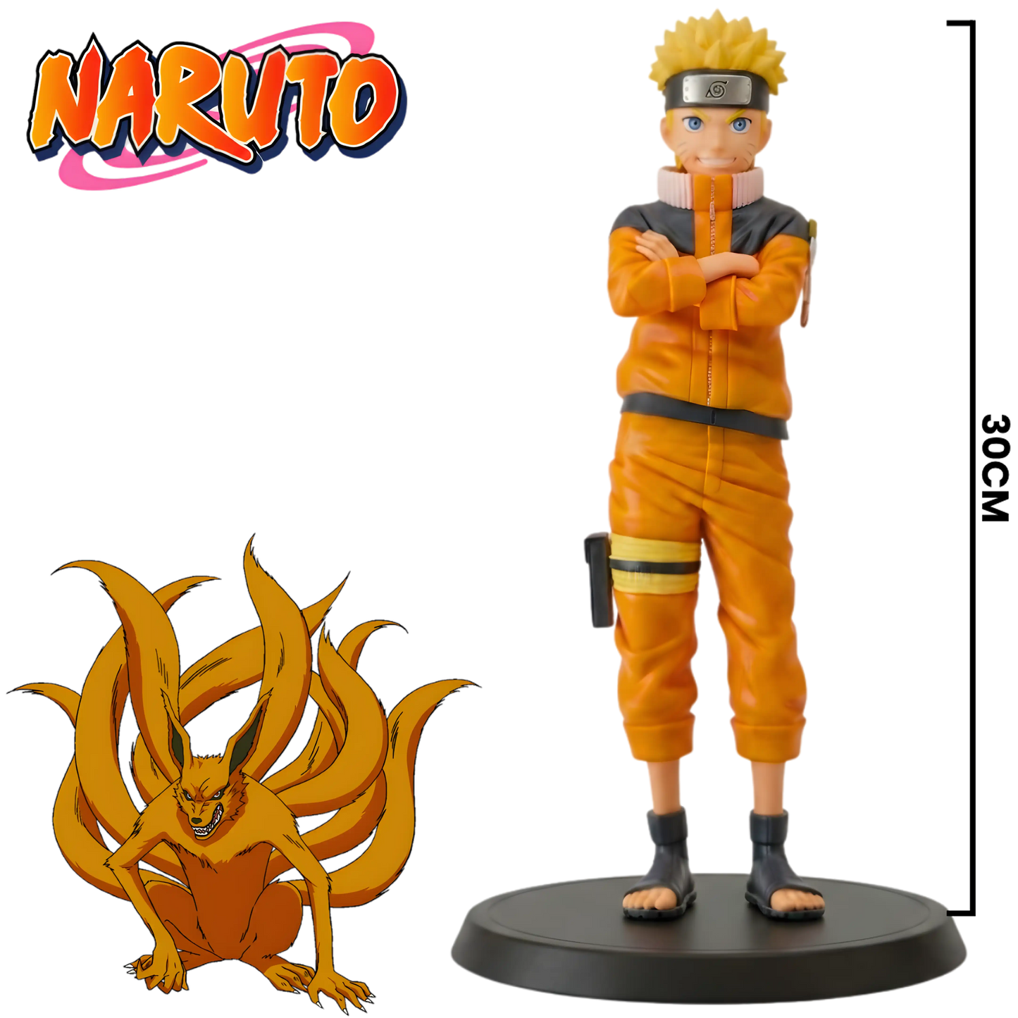 8 Nasumičnih NARUTO figurica - 30cm