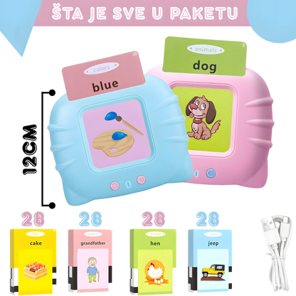 EDUKATIVAN SET PAMETNIH KARTICA ZA UČENJE ENGLESKOG JEZIKA