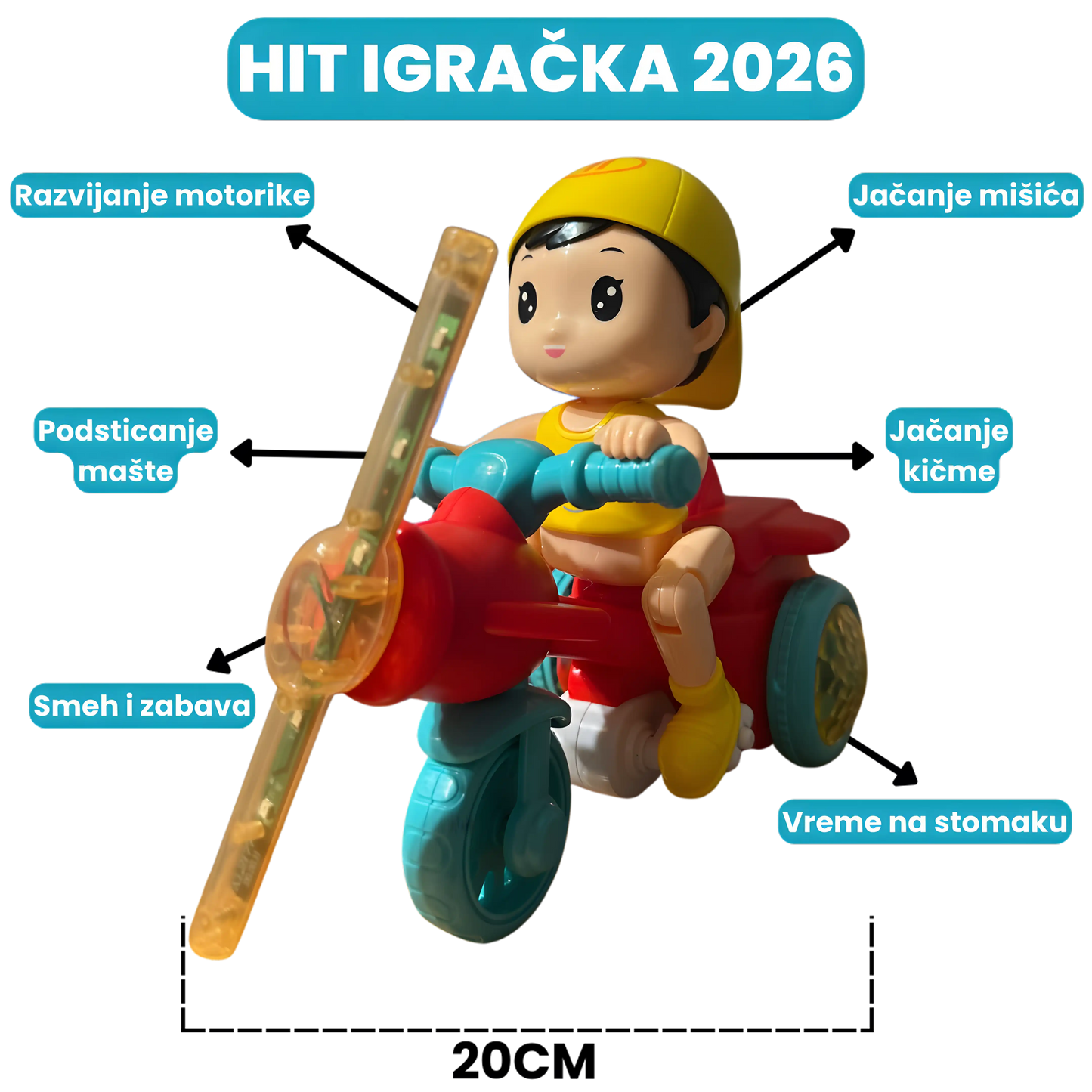 Super zabavni tricikl