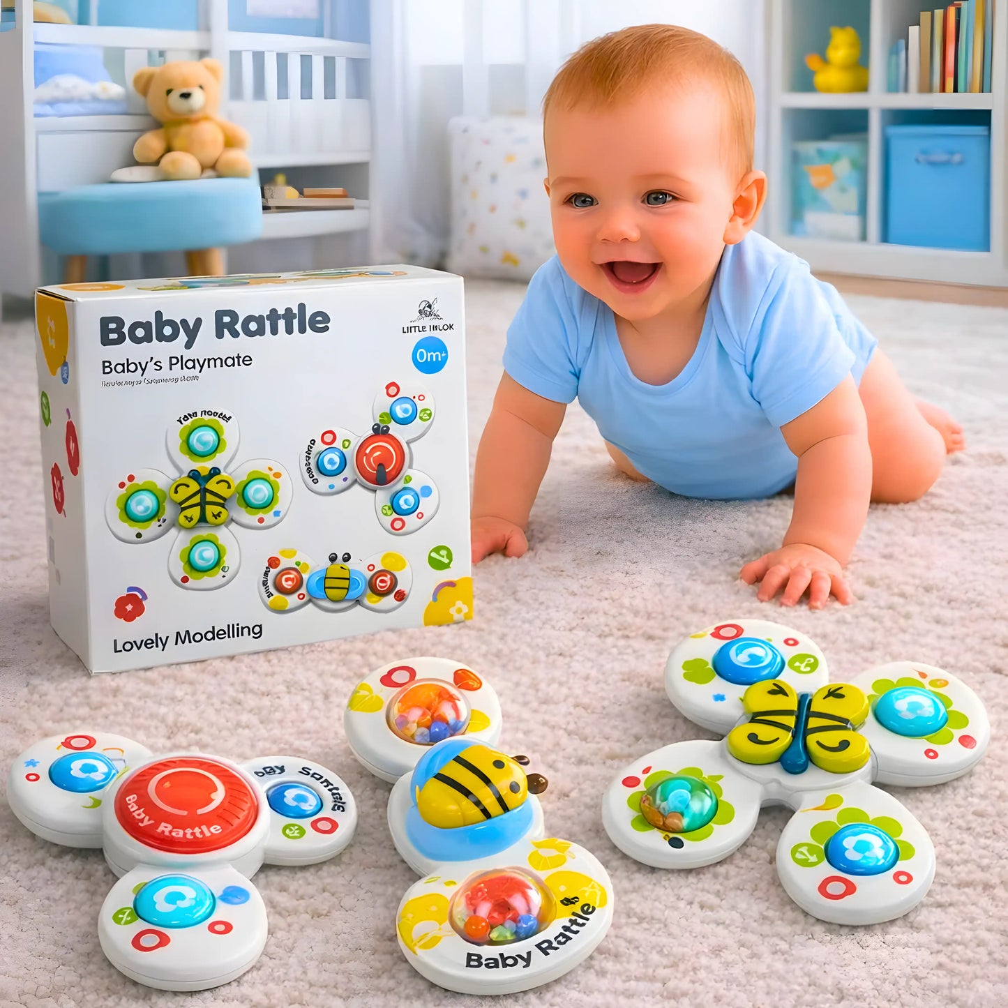 Vesela rotirajuća zvečka